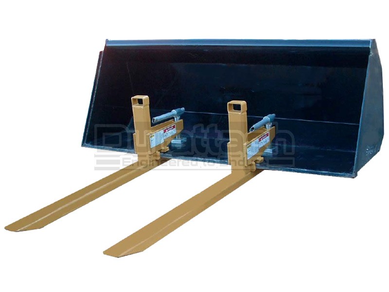 Tractor Clamp-On Bucket Pallet Forks