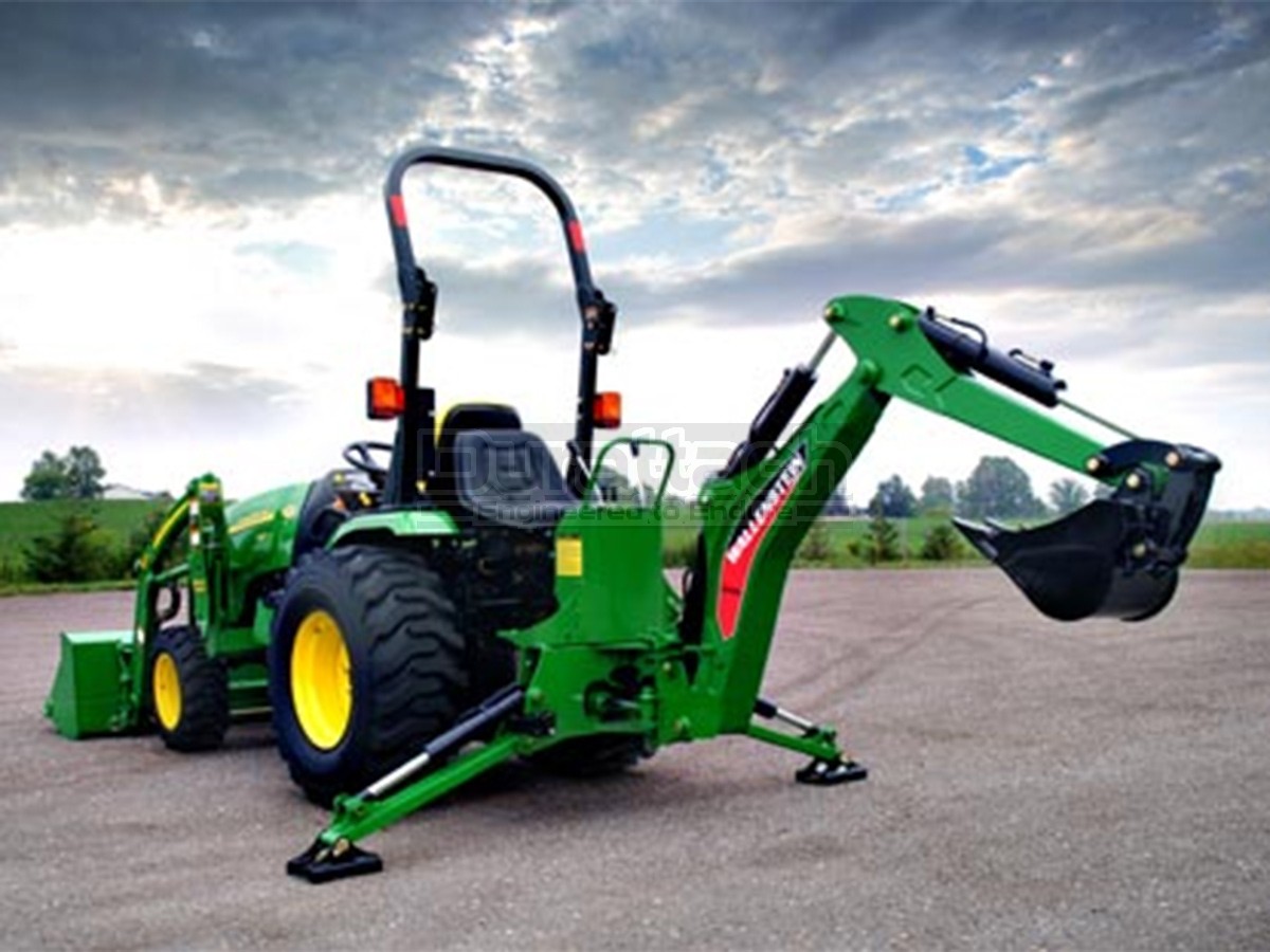 Wallenstein Tractor or Skidsteer Backhoe Model GX720