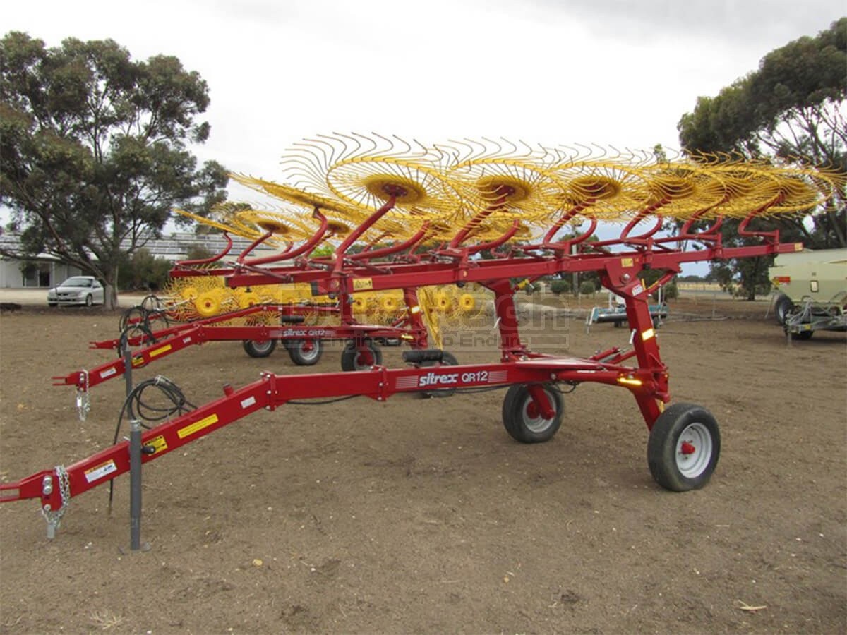 Tractor Wheel Rake