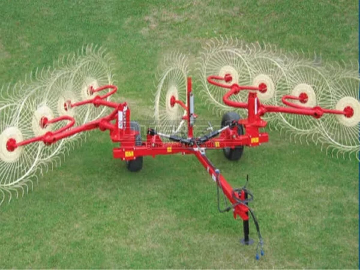 Tractor Hay Rakes and Windrow Turners