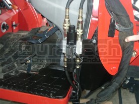 Dedicated Third Function Electric Hydraulic Valve Kit, Up To 12 GPM, Kubota LA350A