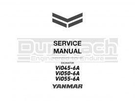 Yanmar VIO55-6A Service Manual