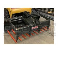 80" Haugen Skid Steer Brush Fork with Grapple Model MUG84