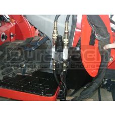 Dedicated Third Function Electric Hydraulic Valve Kit, Up To 12 GPM, Woods 1012 valve on loader 