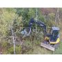 Baumalight Vertical Excavator Tree Shear with Grapple Model IXV508