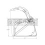 Construction Attachments Compact Grapple Bucket