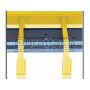 Construction Attachments Bolt-On Extended Tooth Bar - For Loader Buckets Equipped with Bolt-On Cutting Edge