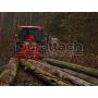 11,000 lbs. Wallenstein Bush Pilot 3-Point Tractor Logging Winch Model FX110