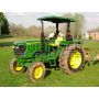 51" x 55" Large Green ABS Plastic Tractor Canopy