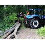 24" Wallenstein 3-Point Tractor Log Grapple Model LXG330RP