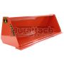 60" Construction Attachments General Purpose Compact Tractor Loader Bucket Model 1GPCMP60 (shown with optional bolt-on edge)