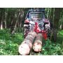 22,500 lbs. Tajfun Single Drum Logging Winch Model EGV 105 AHK