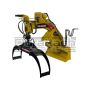 Wallenstein Skid Steer Extendable Boom Hydraulic Rotation Log Grapple Model LXG430RP