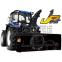 68" Wifo UpShot 3-Point Tractor Snow Blower Model WB68