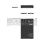 Yanmar Tractor EX450 Operation Manual - Printed Hard Copy - FREE Shipping