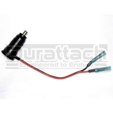 Auxiliary 12V "Cigarette Lighter" Power Plug Wire Harness Adapter Kit