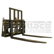 48" 5,500 lbs. Xtreme Duty Heavy Lift Hydraulic Pallet Forks