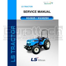 LS Tractor XG3025 / XG3025H Service Manual - Digital Download