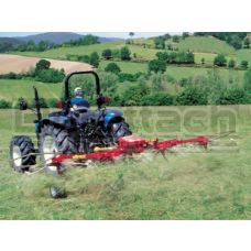 17' Sitrex 3-Point Tractor Pull Type Hay Tedder Model RT-5200