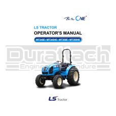 LS Tractor MT3E Series Operators Manual