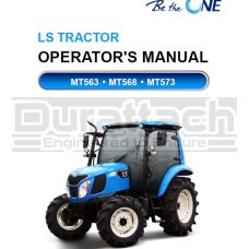 LS Tractor MT5 Series Operator's Manual - Digital Download