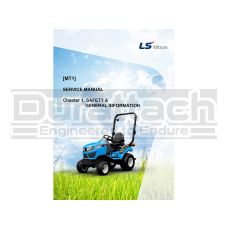 LS Tractor MT122 Service Manual - Digital Download