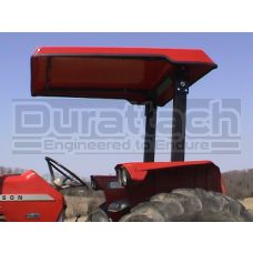 40" x 49" Small Red ABS Plastic Tractor Canopy