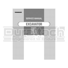Yanmar Excavator ViO45-5B Service Manual - Printed Hard Copy - FREE Shipping
