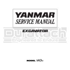 Yanmar Excavator ViO75 Service Manual