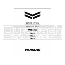 Yanmar Tractor YM-Series Service Manual YM342A / YM347A / YM359A - Printed Hard Copy - FREE Shipping