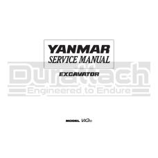 Yanmar Excavator ViO75 Service Manual - Printed Hard Copy - FREE Shipping
