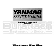 Yanmar YM240 Service Manual