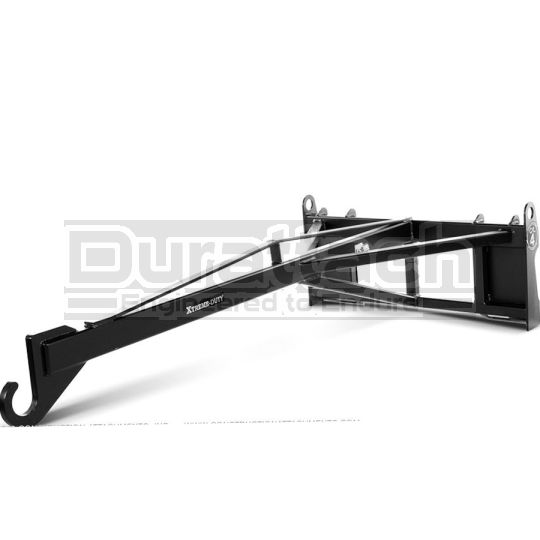 Construction Attachments Skid Steer Xtreme Duty Open Hook Wide Frame Boom Pole Model 1BP84OH