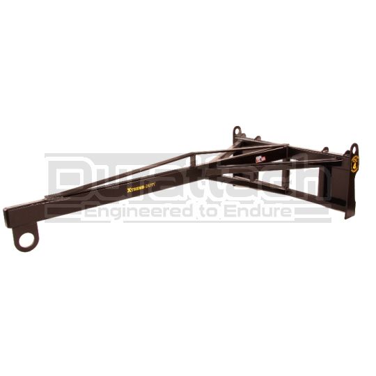 Construction Attachments Skid Steer Xtreme Duty Closed Lug Wide Frame Boom Pole Model 1BPWF84CL