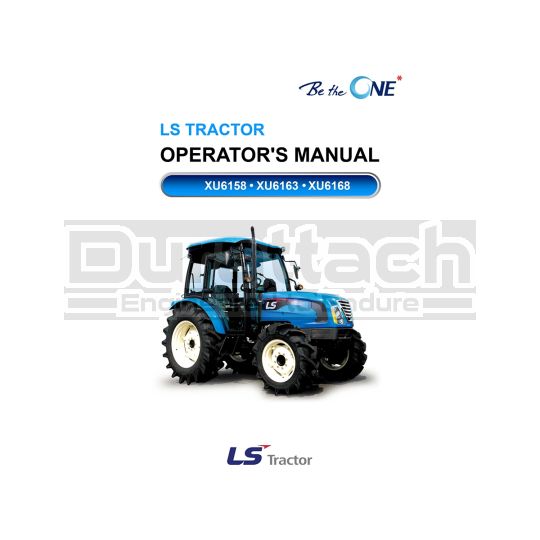 LS Tractor XU6100-Series Operators Manual
