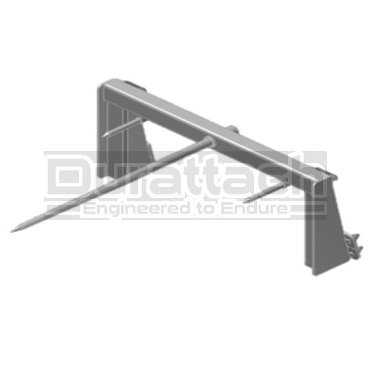 Worksaver John Deere Compatible Single Bale Spear Model JDBS-412
