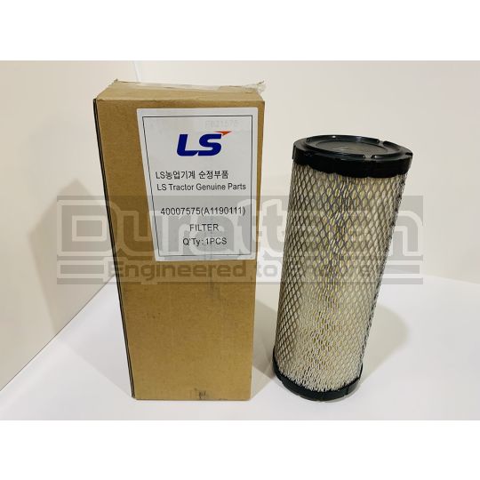 LS Tractor Genuine OEM Outer Air Filter #40007575 - FREE Shipping