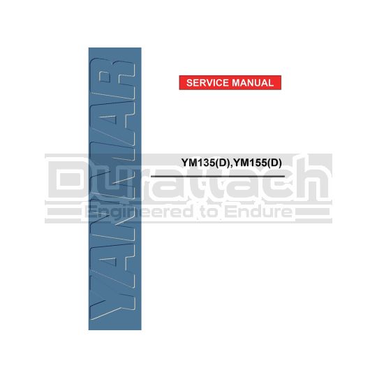 Yanmar YM155 Service Manual